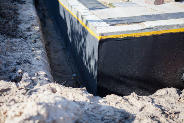Professional Wet Basement Repair technician working in Broadway, VA